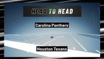 Houston Texans - Carolina Panthers - Moneyline