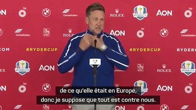 Ryder Cup - Poulter plaisante sur la forme d'Arsenal avant la Ryder Cup.
