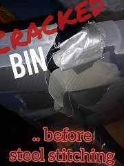 Download Video: CRACKED BIN 25 DLR ONSITE REPAIRS, SURREY BC, BURNABY, COQUITLAM, DELTA BC, WHITE ROCK BC, NEW WESTMINSTER, VANCOUVER BC