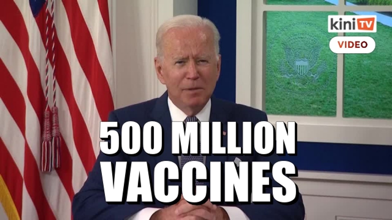 Under pressure, U.S. donates 500 million more vaccines