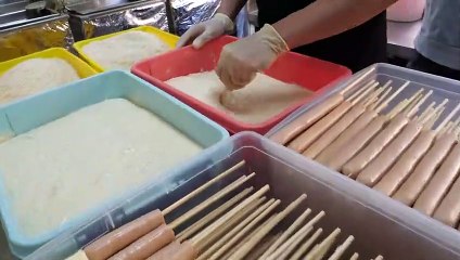 Popular Cheese Hotdog -  Korean Street Food