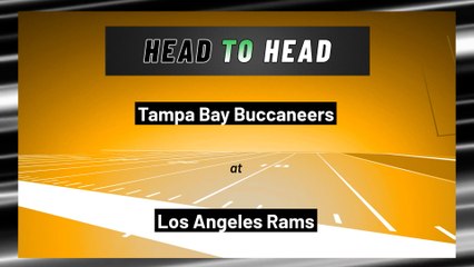 Los Angeles Rams - Tampa Bay Buccaneers - Moneyline