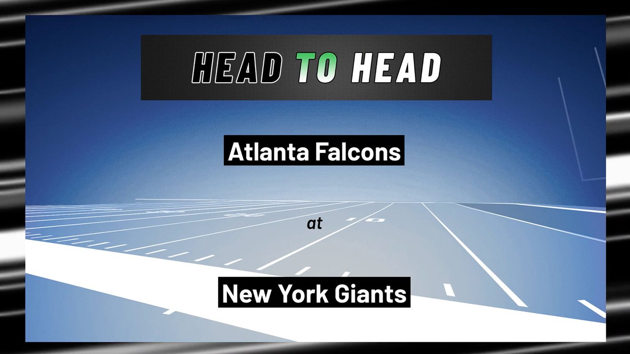 New York Giants - Atlanta Falcons - Moneyline