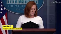 Biden recognises there could have been 'more discussion' with France says Psaki