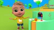Learn Colors and Numbers for Children Little Babies Fun Play BASKETBALL MACHINE Game 3D Educational