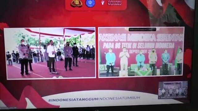 Kapolda Babel Tinjau Vaksinasi di Perguruan Tinggi