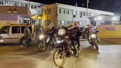 Drone destekli asayiş uygulaması yapıldı