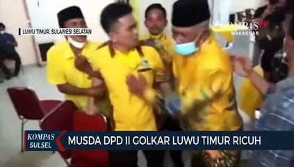 Musda Dpd II Golkar Luwu Timur Ricuh