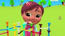 Learning Colors for Children _ Little Babies Fun Play Color Balls Slider Toy Set 3D Kids Educational