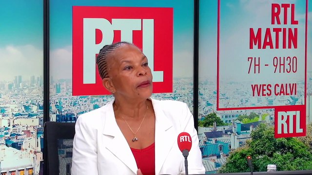 Christiane Taubira est l'invitée de RTL
