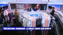 Mélenchon/Zemmour : le débat 20h45 sur BFMTV - 23/09