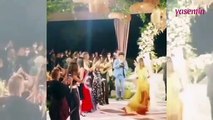 Arda Türkmen ve Melodi Elbirliler'in düğününde korku dolu anlar!
