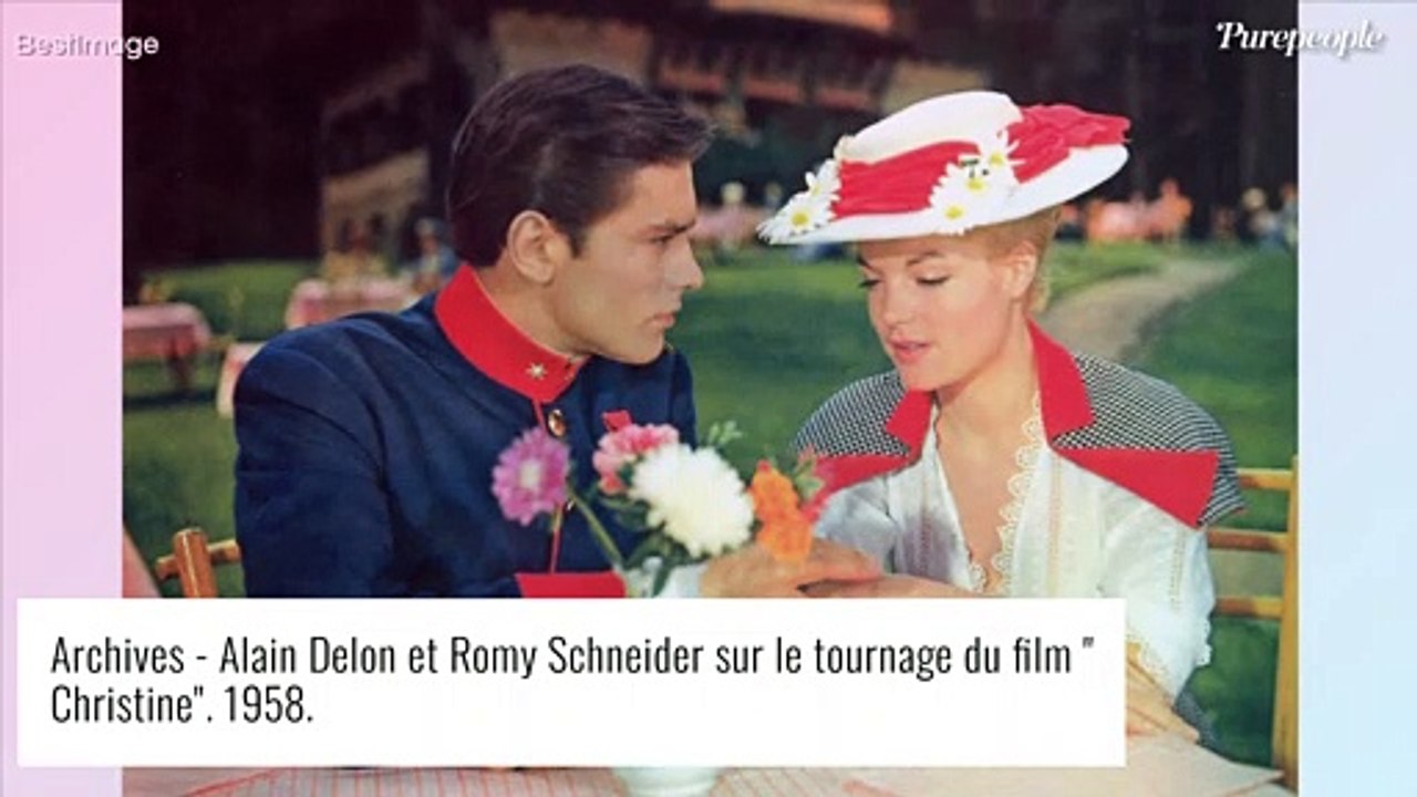 "Mon amour pour toi est éternel" : Alain Delon rend un hommage bouleversant à Romy Schneider