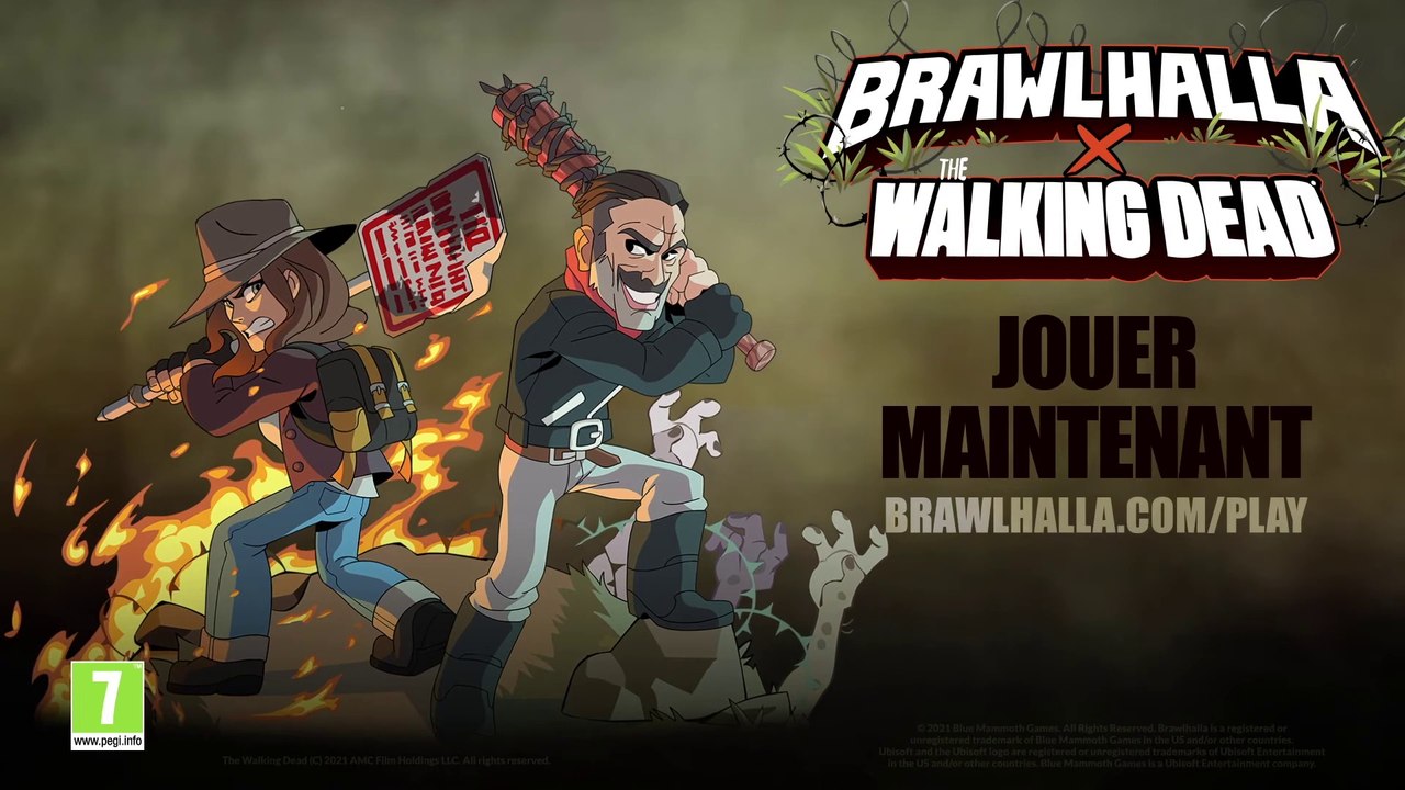 Brawlhalla x The Walking Dead - Lancement Negan et Maggie