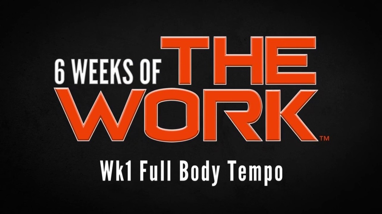 Wk1 - Full Body tempo
