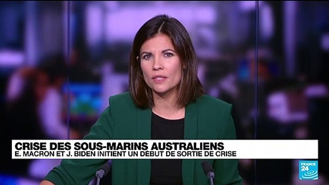 Crise des sous-marins : Macron et Biden initient un début de sortie de crise