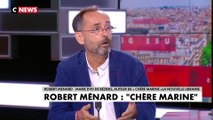 Robert Ménard à propos d’Éric Zemmour : «La force d’Éric c’est qu’il est vraiment sincère»