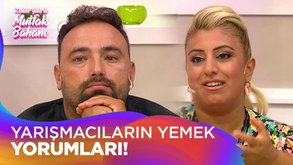 Çiftimizin yemeğine yarışmacıların yorumları! - Zahide Yetiş ile Mutfak Bahane 23 Eylül 2021