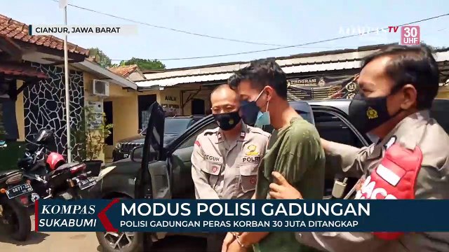 Polisi Gadungan Peras Korban 30 Juta Ditangkap
