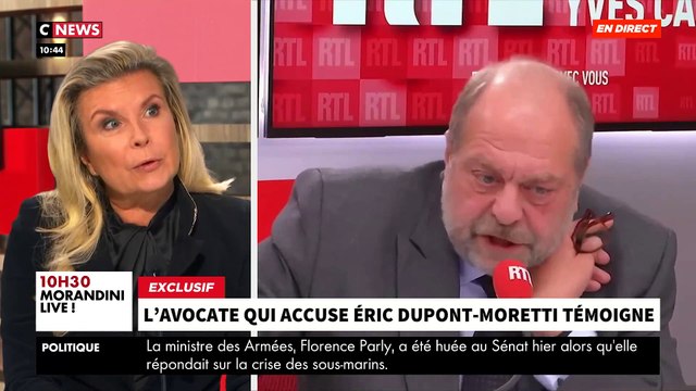 EXCLU - Me Tomasini accuse en direct dans Morandini Live le ministre de la Justice: Il nous a traitées de saloperies de putes, d’hystériques, de hontes du barreau - VIDEO