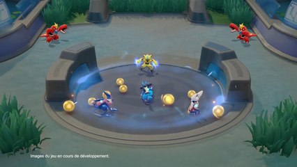 Gameplay de Zeraora sur Pokémon Unite