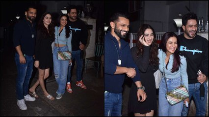 Aly Goni & Jasmine Bhasin Pap Talks At Restaurant, Juhu