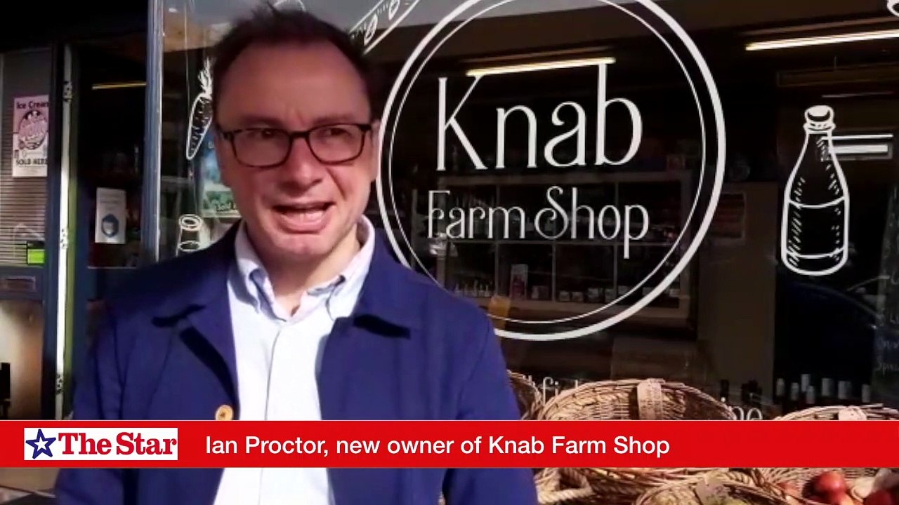 Ian Proctor is the new owner of Knab Farm shop in Sheffield