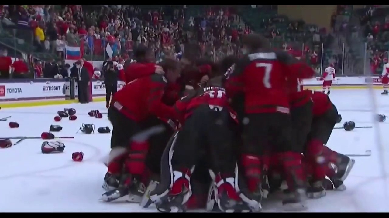 КАНАДА - РОССИЯ. ФИНАЛ. ЧЕМПИОНАТ МИРА ПО ХОККЕЮ 2021. ЮНИОРЫ.