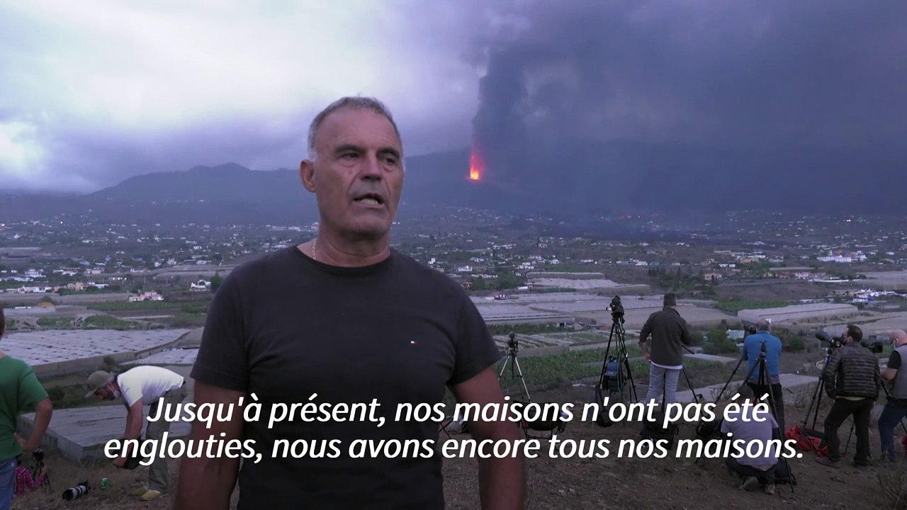 Eruption volcanique aux Canaries: la lave continue sa progression