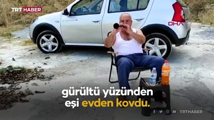Eşi ceza verdi, 40 gün dağda zurna çalacak