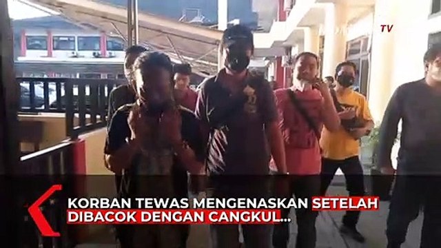 Kesal, Pria Ini Bacok Tetangganya dengan Cangkul Hingga Tewas