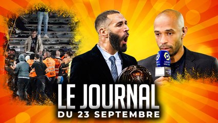 LE BALLON D'OR POUR BENZEMA, HENRY SUR LE BANC DU BARÇA, ENCORE DES INCIDENTS ENTRE SUPPORTERS... LES INFOS FOOT