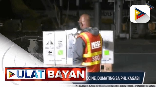 Higit 940-K doses ng Pfizer COVID-19 Vaccine, dumating sa bansa kagabi