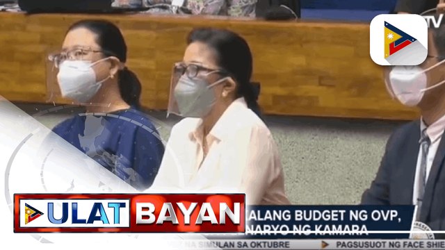 Debate para sa panukalang budget ng OVP, isinagawa sa plenaryo ng Kamara; Ilang mambabatas, pinuri ang OVP at nanawagang taasan pa ang budget ng opisina