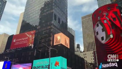 Times Meydanı'nda Erdoğan'ın kitabı tanıtıldı