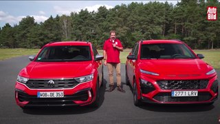 VÍDEO: Cara a Cara entre el VW T-Roc R y el Hyundai Kona N, dos SUV de lo más divertidos