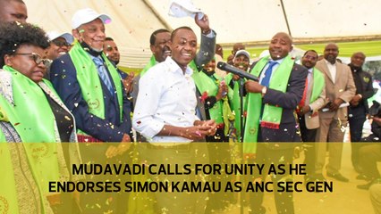 Mudavadi calls for unity as he endorses Simon Kamau as ANC Sec Gen