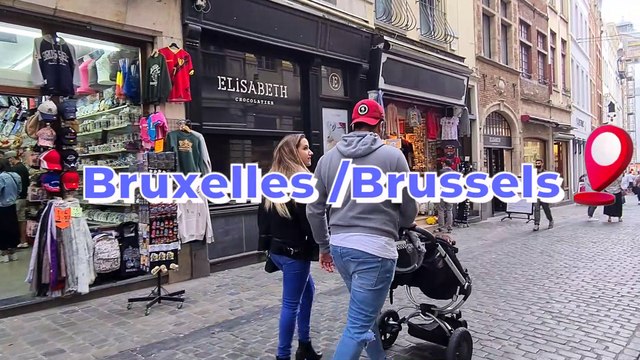 WALKING TOUR BRUSSELS ( BRUXELLES BELGIUM ) PART 2