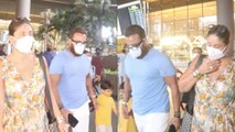 Saif Ali Khan Spotted with Kareena and Sons Taimur, Jeh at Airport | FilmiBeat