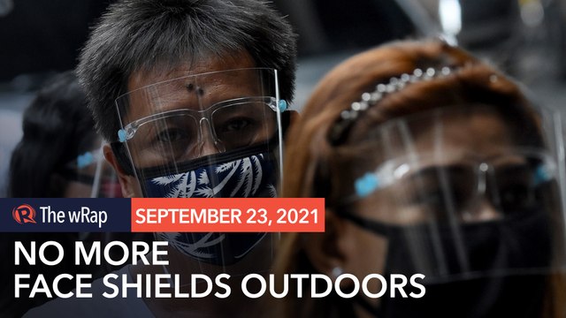 Face shields not required again outdoors – Duterte