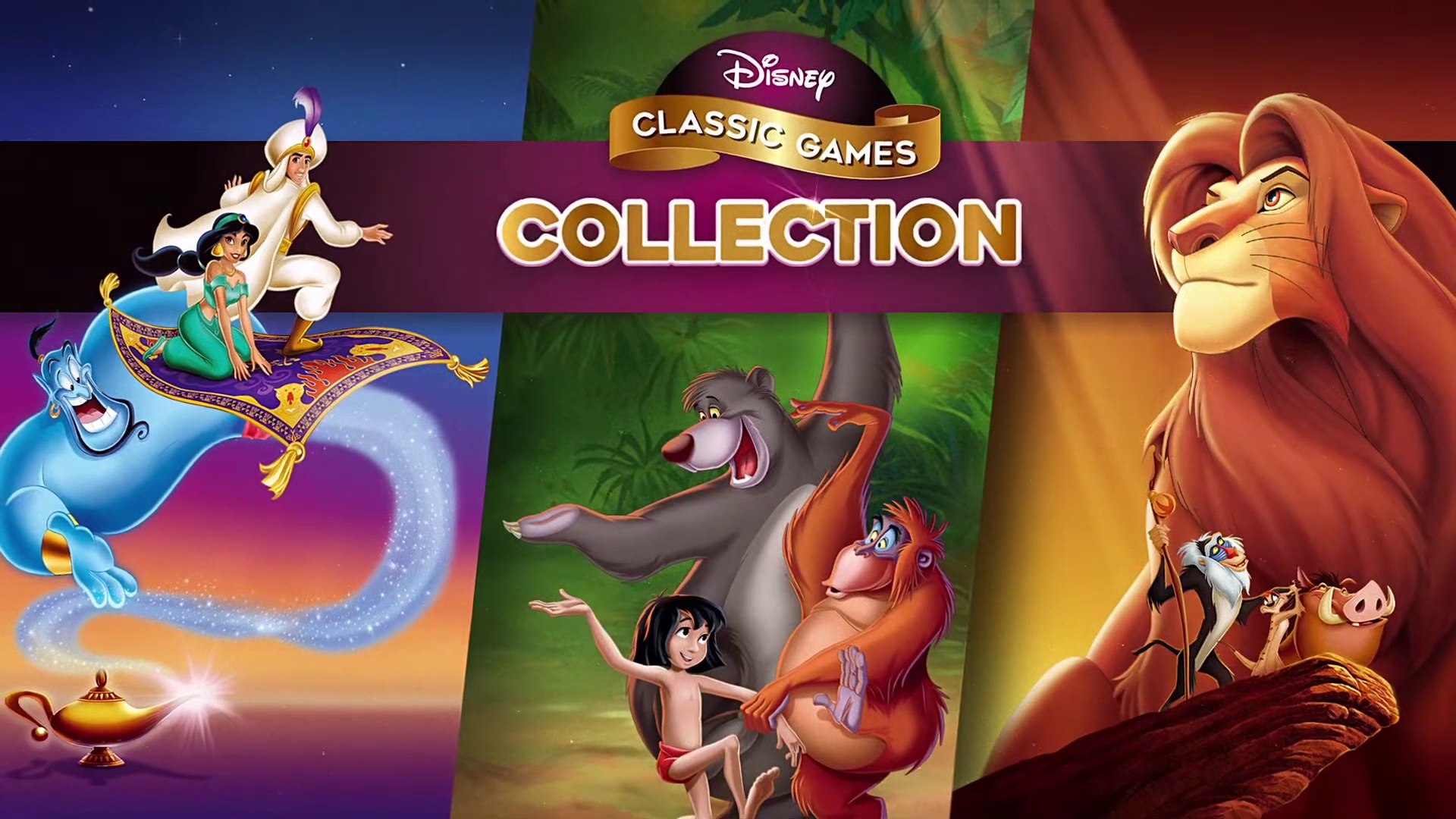 Disney Classic Games Collection : The Jungle Book, Aladdin, and The Lion  King - Bande-annonce - Vidéo Dailymotion