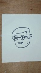 Easy boy drawing from Boy word