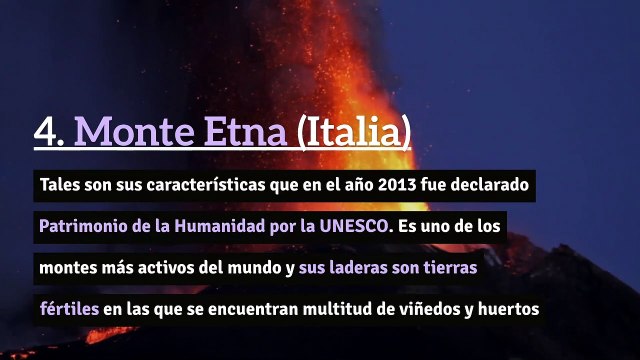 Los 10 volcanes más peligrosos del mundo