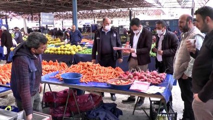 Kütahya'daki semt pazarlarına fahiş fiyat denetimi