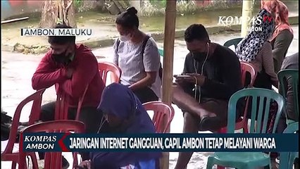 Internet Gangguan Disdukcapil Ambon Tetap Layani Warga