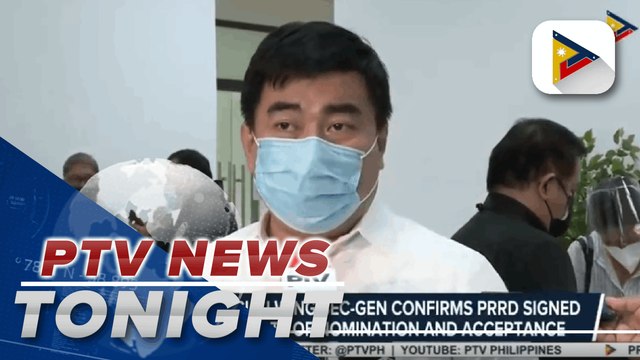 PDP-Laban Cusi wing secretary general confirms PRRD signed the Certificate of Nomination and Acceptance | via @DAManalastas