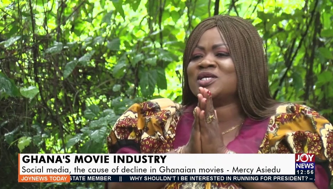 Ghana’s Movie Industry: Social media, the cause of decline in Ghanaian movies – Mercy (23-9-21)