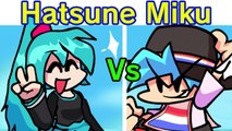 Friday Night Funkin' VS Hatsune Miku in Viernes Noche Webiando' (FNF Mod) (Asereje The Ketchup Song)