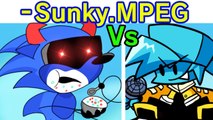 Friday Night Funkin' VS Minus Sunky & SONIC.EXE 1.5 FULL WEEK (FNF Mod-Sunky.MPEG)