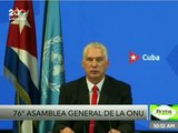 Pdte. Díaz-Canel: EE.UU. ha recrudecido el bloqueo criminal a Cuba aún en medio de la pandemia